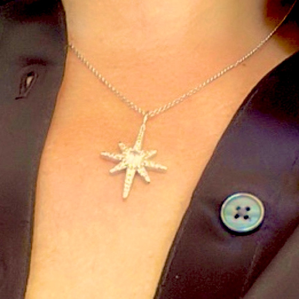 Brilliant Silver & Crystal Necklace